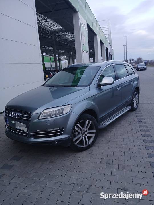 Audi Q7 30 tdi 7 osób android bez pneumatyki immobilizer Radom