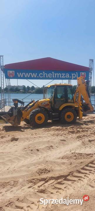 USŁUGI KOPARKO ŁADOWARKĄ JCB 4 CX PLUS Transport Toruń