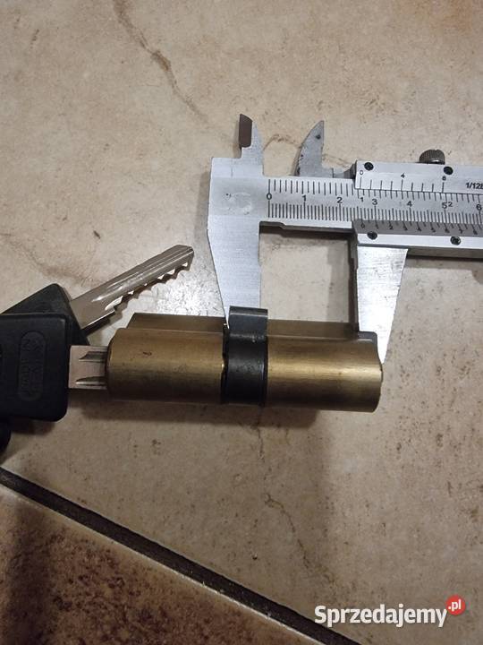 Italia Włoska Wkładka bębenkowa 2525 mm mosiądz Zamki, wkładki Sosnowiec