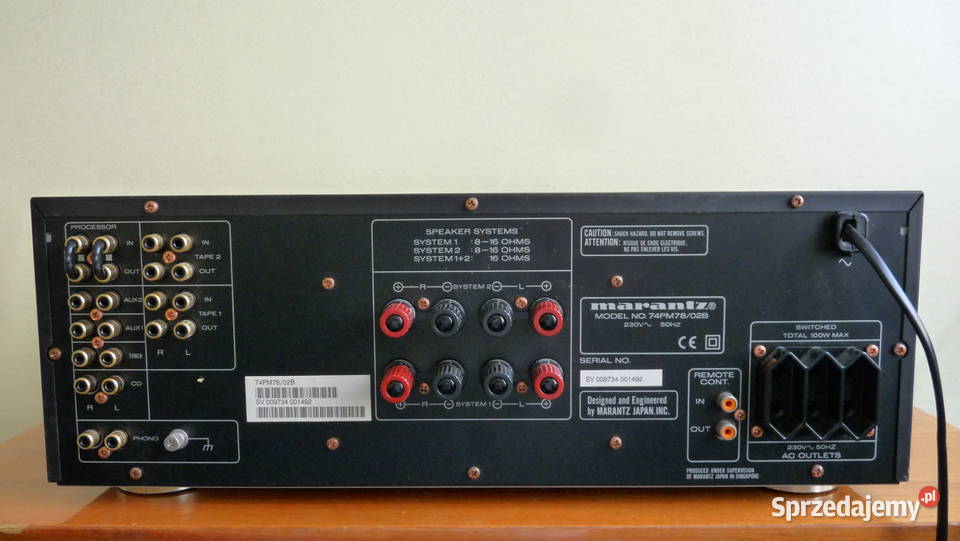 MARANTZ PM78 Prawdziwa Klasa A
