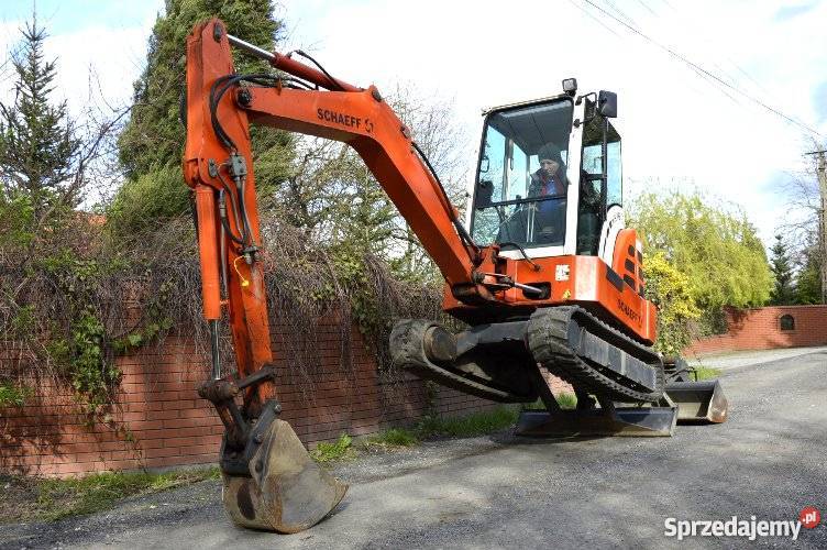 Minikoparka mini koparka SCHAEFF HR16 3500 98r Rok produkcji 1998 Złoczew