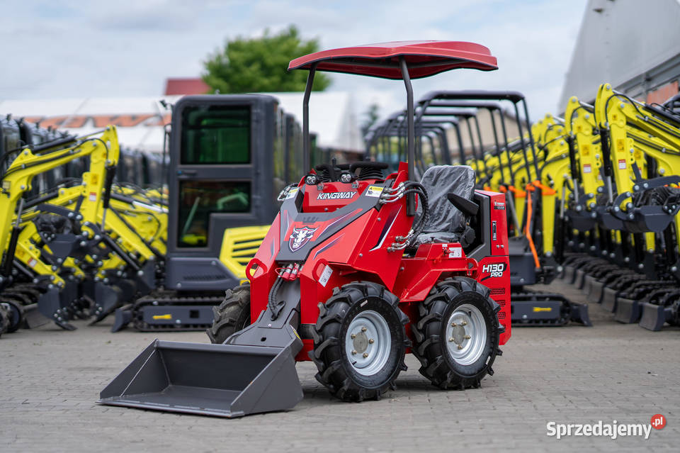 Miniładowarka KINGWAY H130 udźwig 240 mega Pozostałe sprzedam