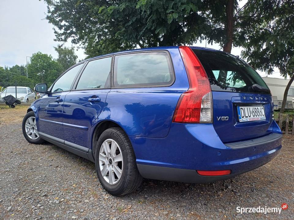 Volvo V50 DRIVe 16D 109 2010r ksenon Navi DVD dolnośląskie Lubin