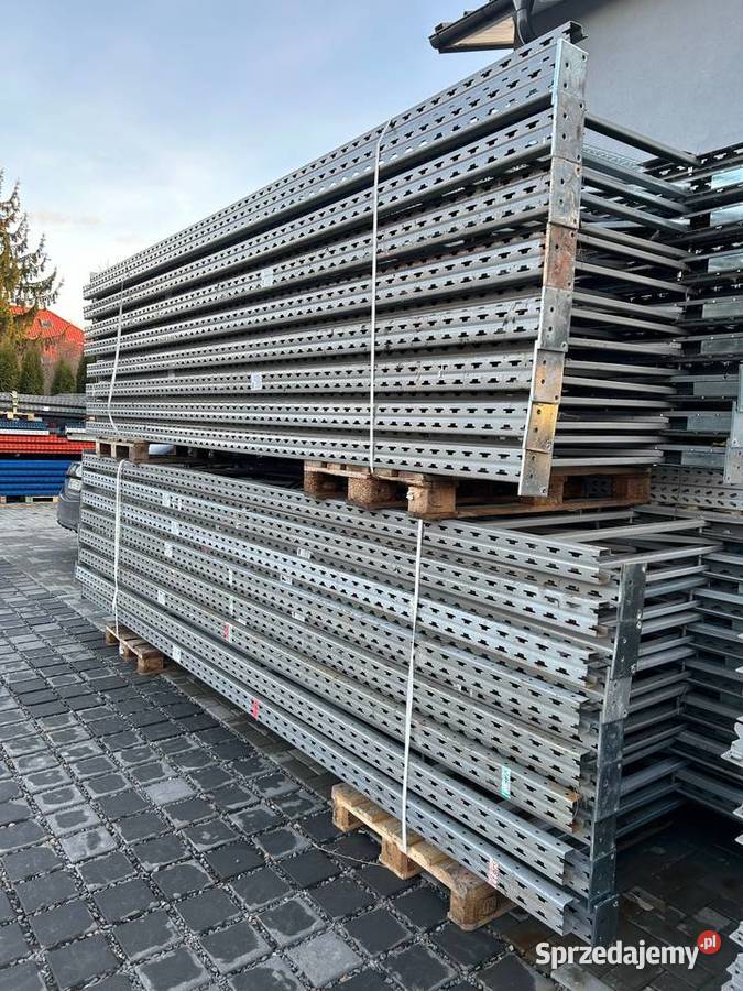 Regały magazynowe paletowe przemysłowe H450 650 Biznes i Przemysł