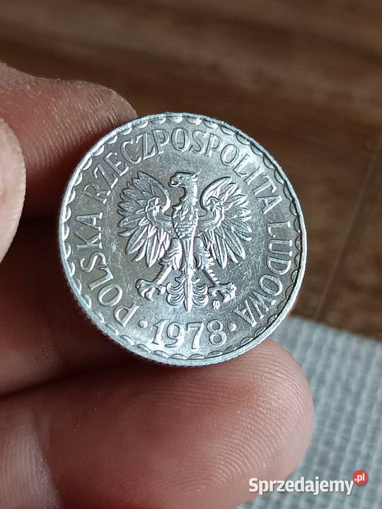 Sprzedam monete 1 zloty 1978 r Numizmatyka Chełm sprzedam