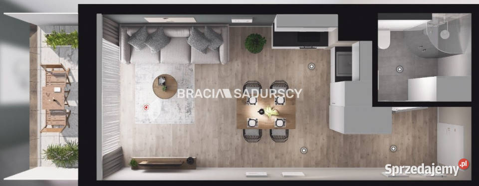 Mieszkanie Kraków Babińskiego 2878m2 1 pokojowe Sprzedaż małopolskie sprzedam