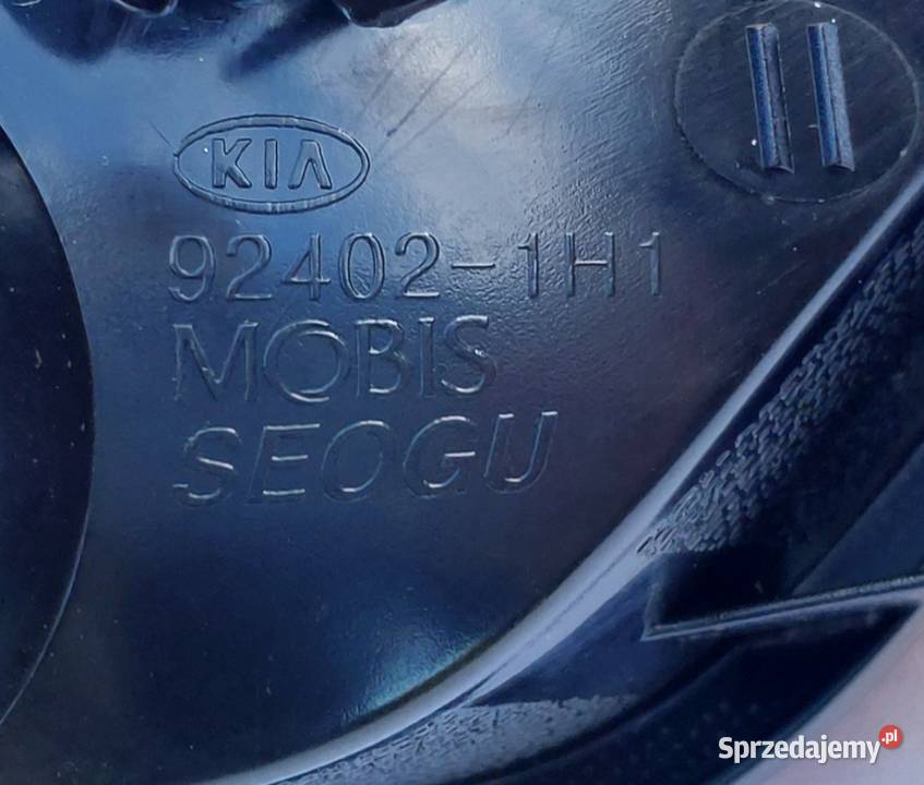 LAMPA PRZECIWMGIELNA TYŁ PRAWA KIA CEED I HB Mielęcin