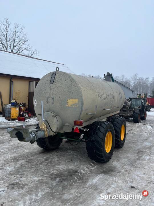 Beczkowóz 10000 litrów Rekordia beczka Myszyniec