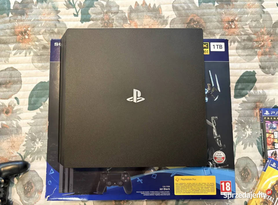 PlayStation 4 Pro 4 Pro 1TB stan Komplet Świetna Warszawa