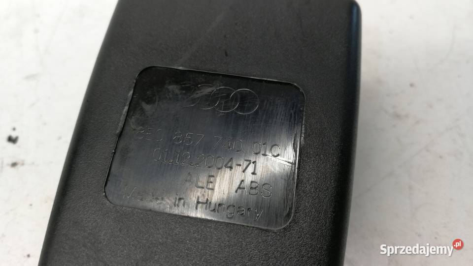 ZAPINKA PASA TYŁ AUDI A4 B6 B7 8E0857740