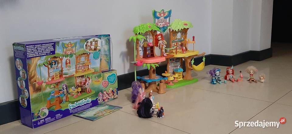 Enchantimals tropikalna kawiarenka 6 lalek Aleksandrów Łódzki