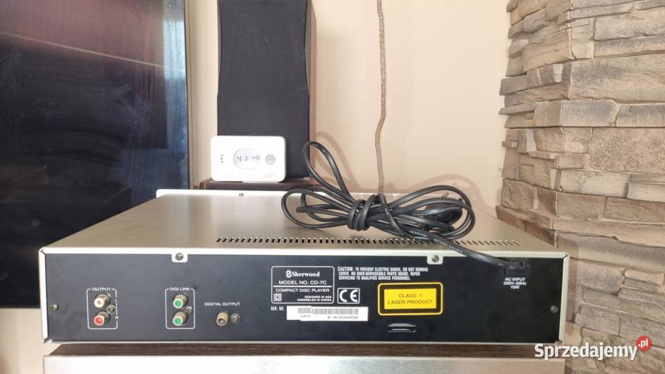 HiEndowy Odtwarzacz CD Sherwood CD7C CDR laser Odtwarzacze CD i MD Warta