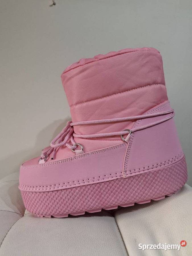Śniegowce 35 DeeZee różowe moon boots małopolskie Kraków sprzedam