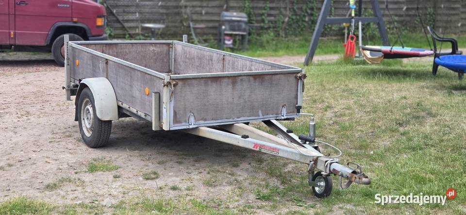 Przyczepa trebbiner niemiecka dmc 750 wół Lubsko