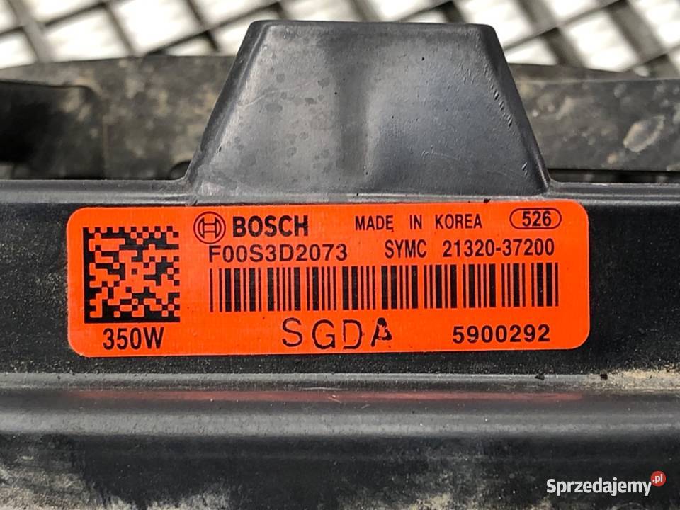 WENTYLATOR CHŁODNICY SSANGYONG TORRES 15 163 Wentylatory chłodnicy