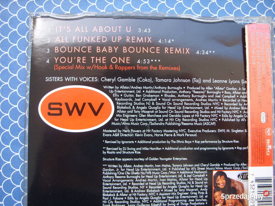 Singiel CD SWVIT ALL ABOUT 2005 Wołów