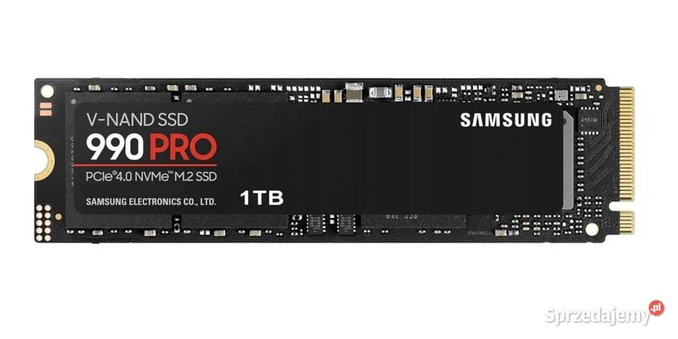Nowy Dysk SSD SAMSUNG 990 Pro PCle 40 NVMe M2 Ząbkowice Śląskie sprzedam
