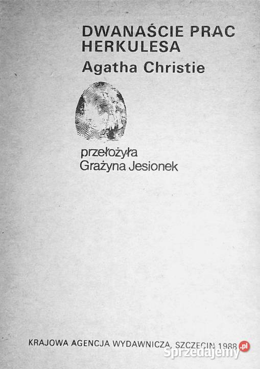 Dwanaście prac Herkulesa Agatha Christie Pozostałe Chełm