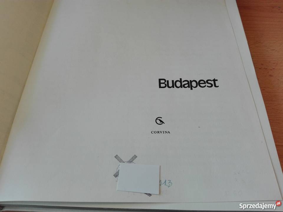 Budapest wstęp Endre Vszi oprac graficzne Lajos Rok wydania 1971 Gdańsk