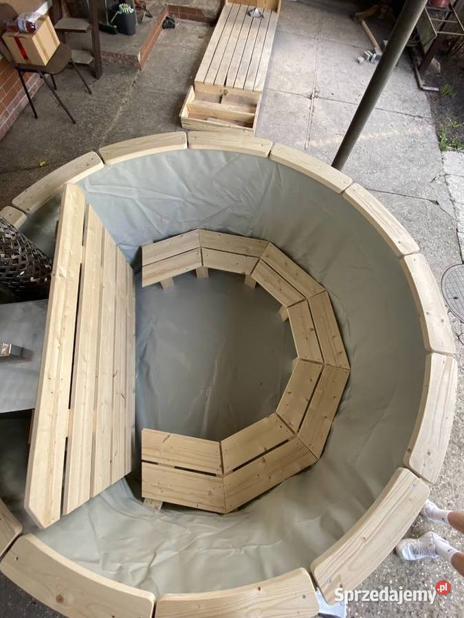 Balia Ruska Bania Drewniana 180 6 osob Piec Balie sprzedam