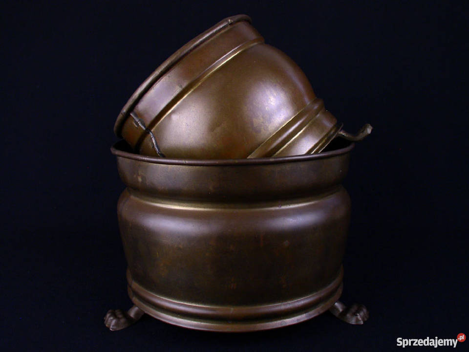 Piękne doniczki miedziane osłonki na doniczki Wrocław