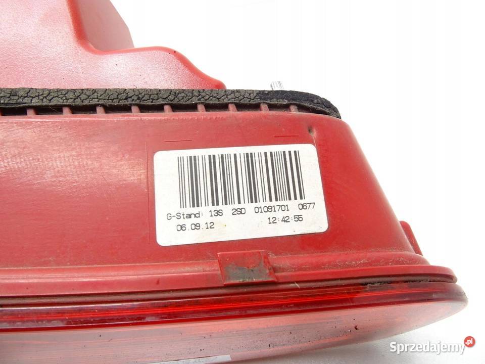 LAMPA LEWA LEWY TYŁ TYLNA W KLAPE LED AUDI A4 B8