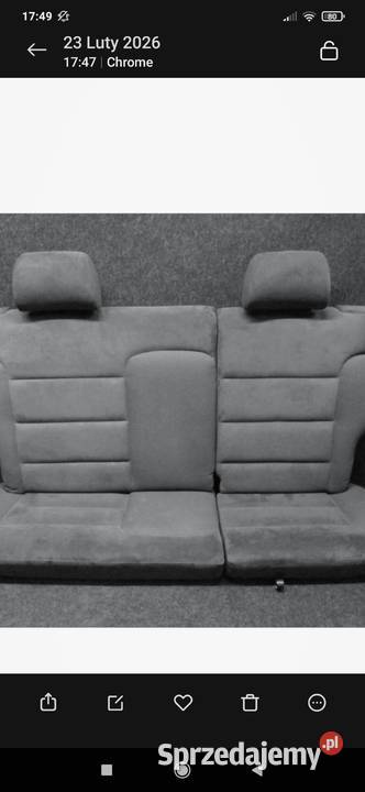 Fotele z Kanapą alcantara Audi A3 8l 3 D sprzedam