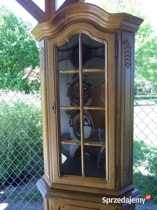 witrna kredens dębowa drewniana stan wysyłka Buczek