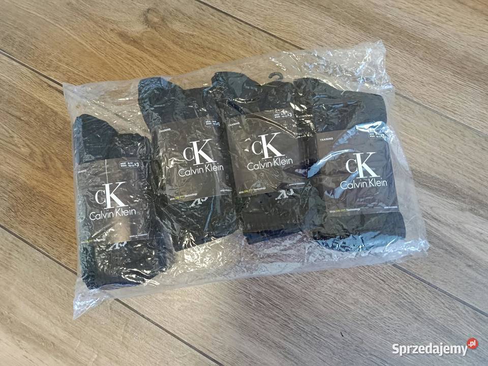 Komplet skarpety męskie Calvin Klein 4146 DRIFIT Rozmiar uniwersalny Białystok sprzedam