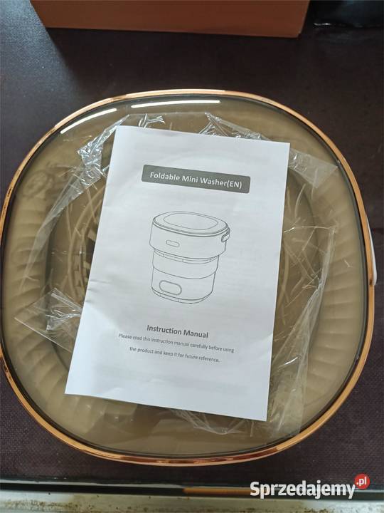 Przenośna Mini Pralka Składana Turystyczna Staszów