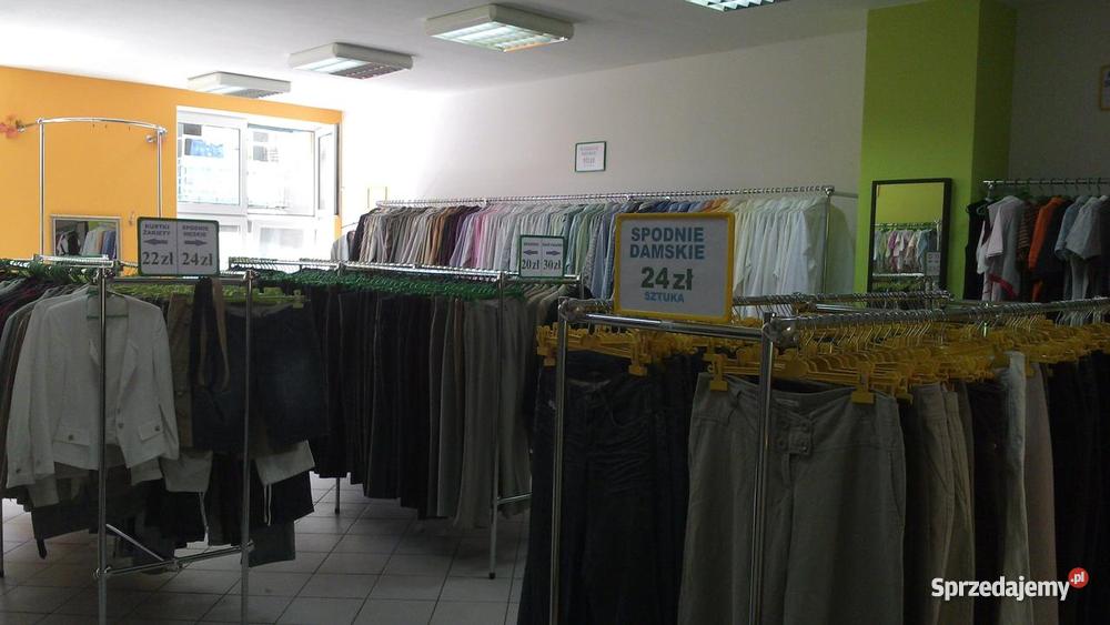 Odstąpię sklep z odzieżą używaną sprzedam