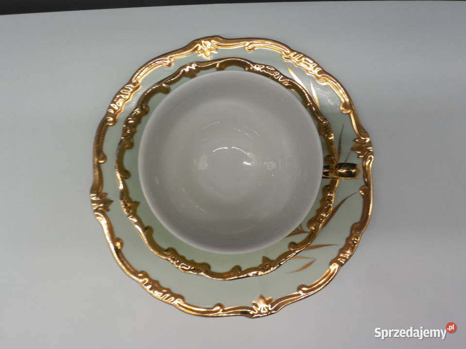 Zestaw śniadaniowy trio z porcelany Weimar Raszków sprzedam