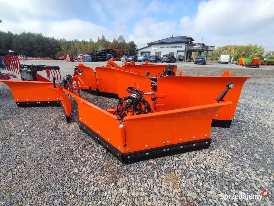 Pług do śniegu do tura tuza strzałka Metal lubuskie Zofiówka