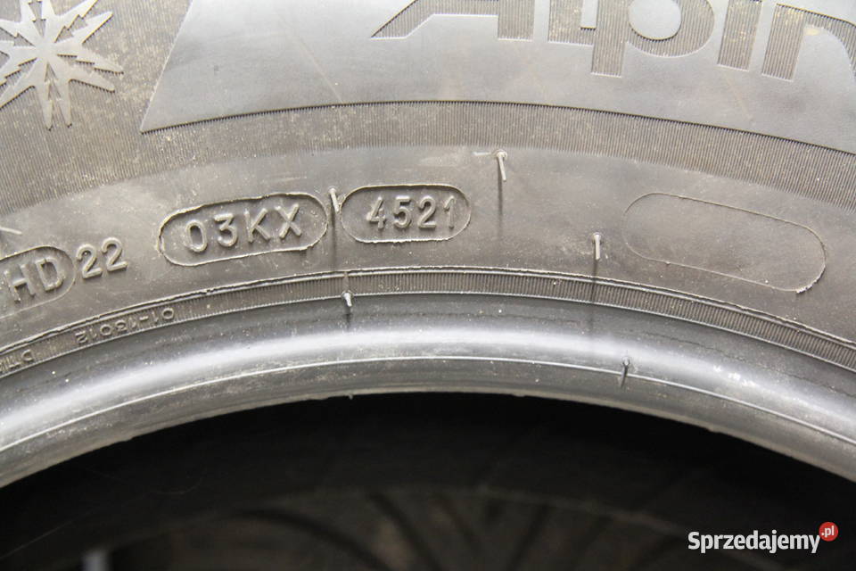 Opony zimowe 21565 R17 2021 Michelin Alpin5 4 65 Lublin sprzedam