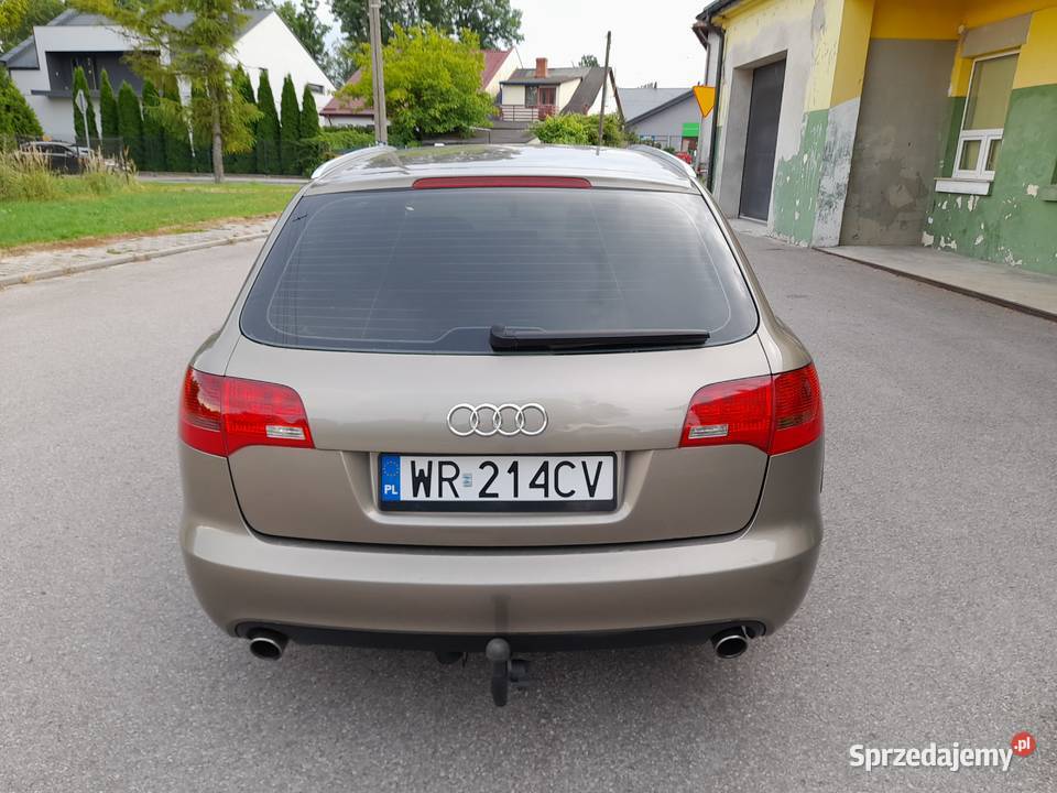 Audi A6 c6 24 z gazem hak zadbana klima sprawna Siedliszcze-Osada sprzedam