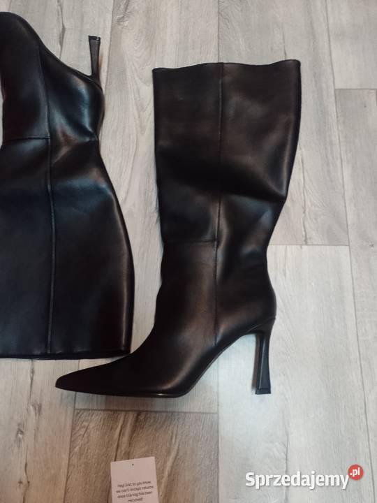 44 ASOS Design Czarne Kozaki wieczorowe na 29cm Kozaki Kraków