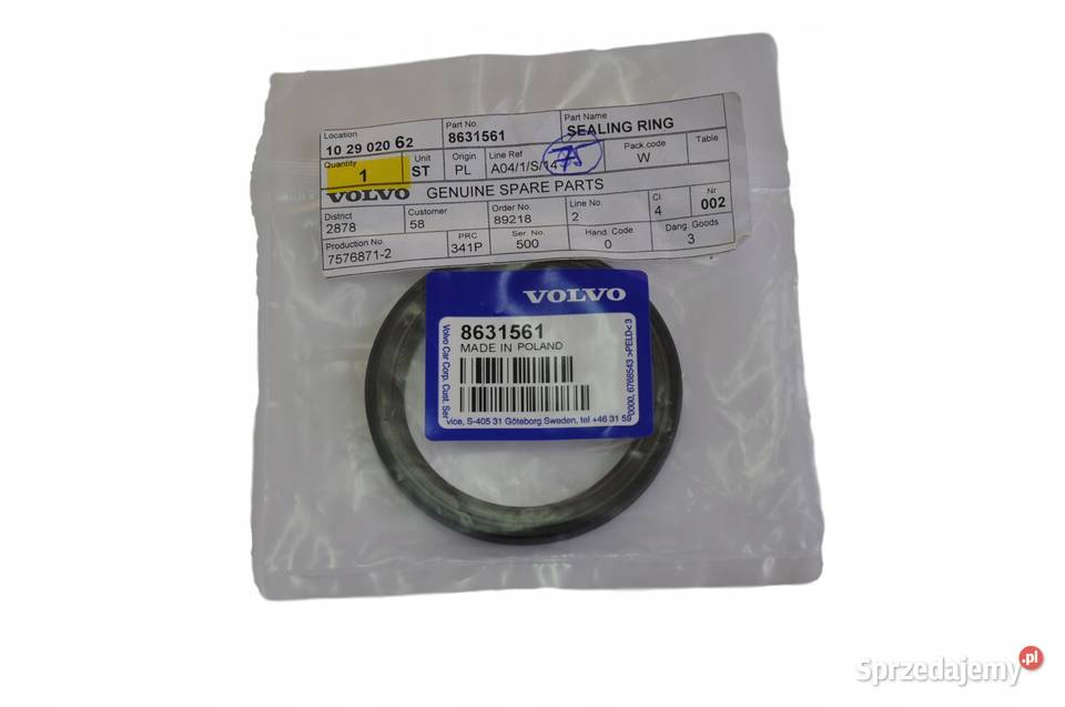 VOLVO C30 C70 S40 V50 uszczelniacz walka Bielany Wrocławskie sprzedam