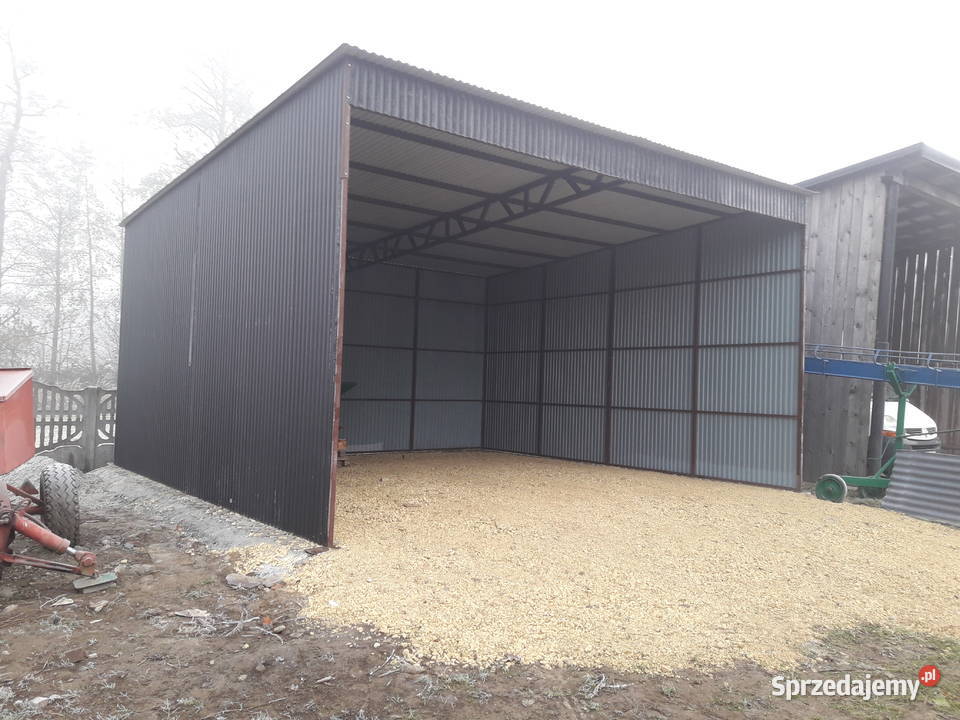 Garaż Blaszany Wiata o wymiarach 12x6m OTWARTA Żywiec