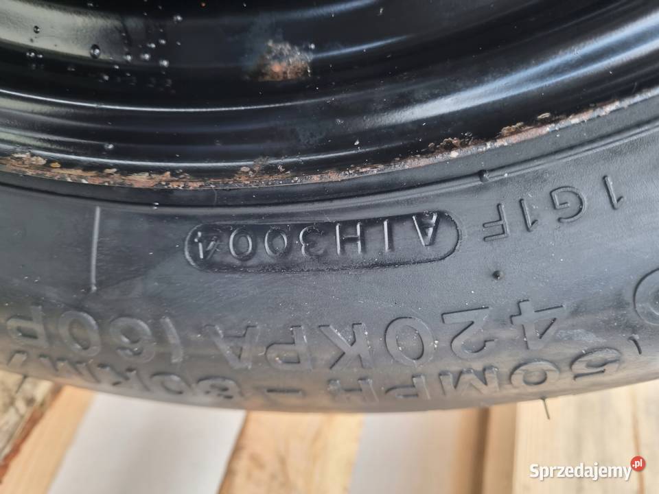 KOŁO ZAPASOWE 12585 R16 DOJAZDOWE Ford C Focus lubelskie