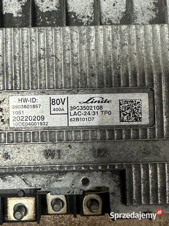 Sterownik LINDE LAC2431 TP0 3903502108 Układ elektryczny i zapłon Antonie