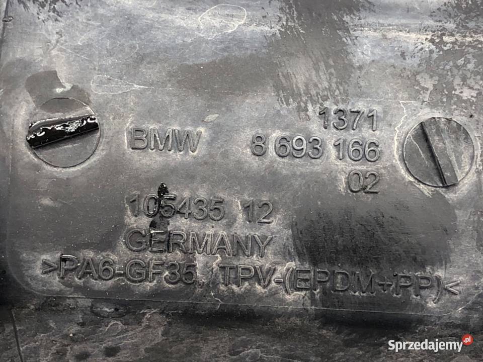 RURA POWIETRZA BMW F48 8693166 15 140 PRZEWÓD Powietrza