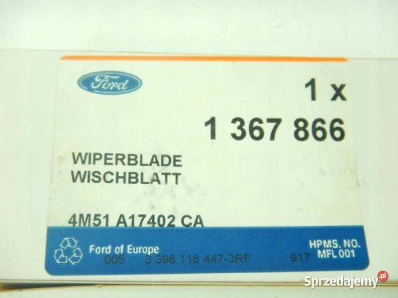 PIÓRO WYCIERACZKI TYŁ 380mm FORD FOCUS MK2