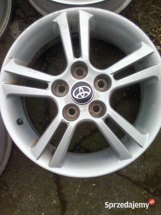 felgi aluminiowe 16 Toyota Corolla Verso Avensis Samochodowe Jarosław