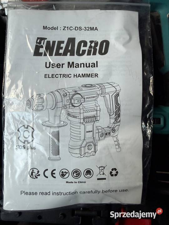 Wiertarka udarowa ENEACRO Z1CDS32MA ZESTAW Jarocin