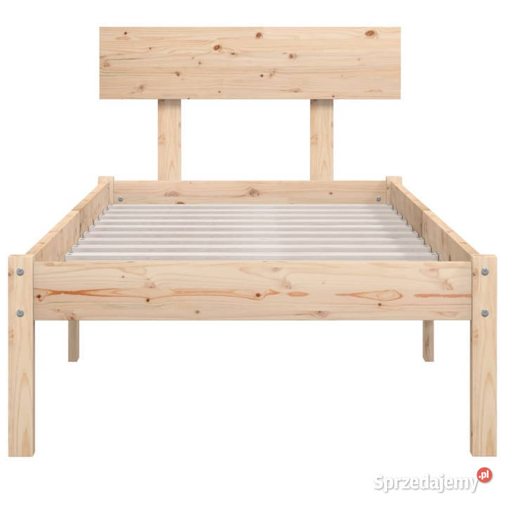 Rama łóżka lite drewno sosnowe 90 x 200 WM810132 Łóżka Warszawa