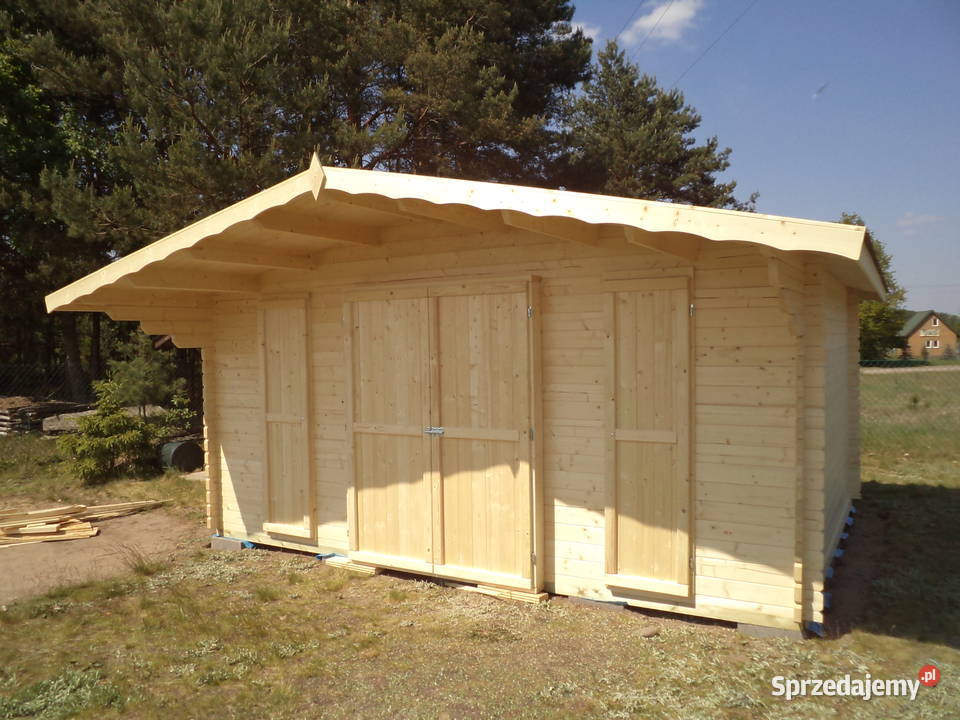 Drewniany domek ogrodowy Kerstin 173 m Mrągowo