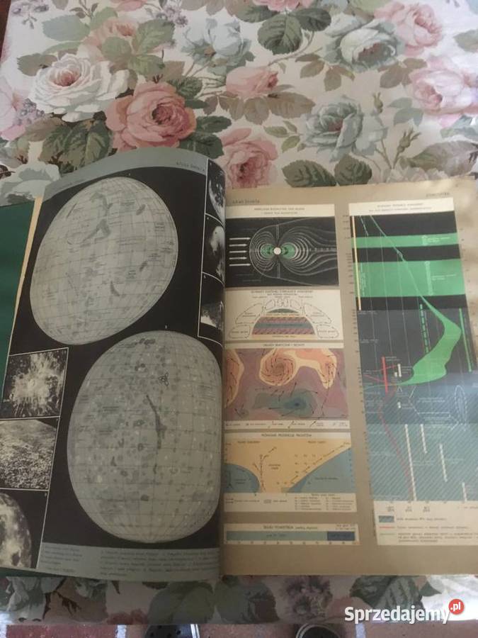 Atlas Świata PWN 1962 mazowieckie Zielonka