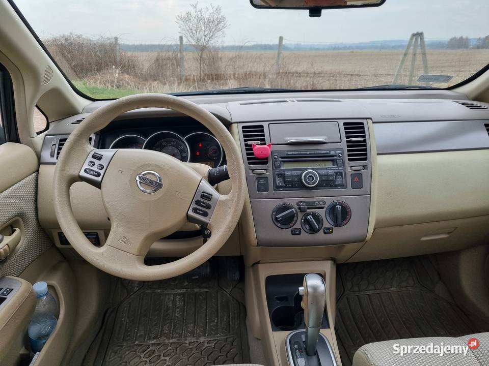 Nissan Tiida Versa 18 LPG Automat 120 przebiegu 124KM Rzeszów