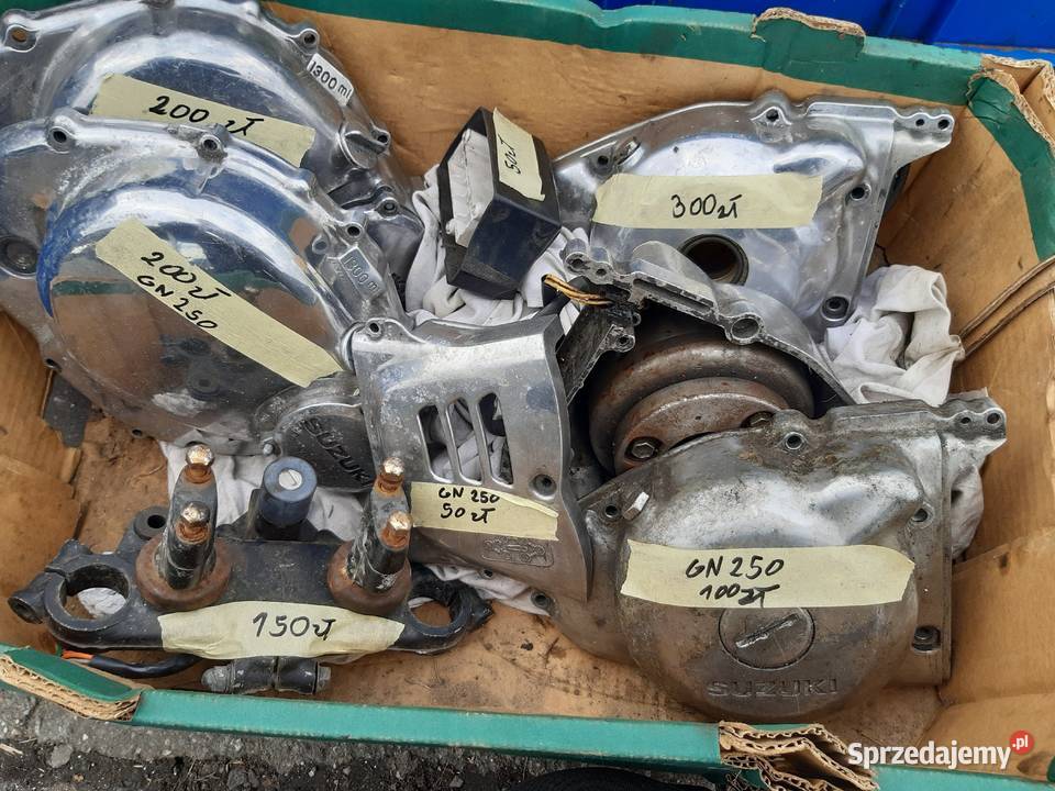 GN 250 dekle pokrywa silnika półka Gorzów Wielkopolski