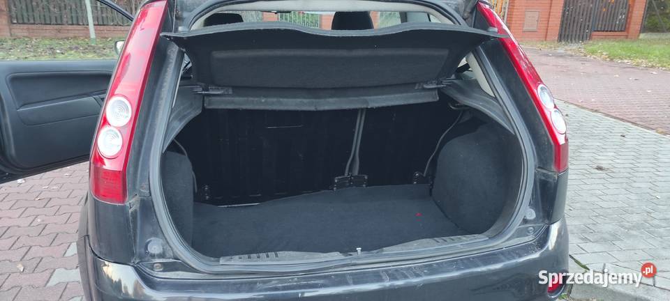 Ford Fiesta 14 TDCI Diesel 2008r 3D czarny Mińsk Mazowiecki
